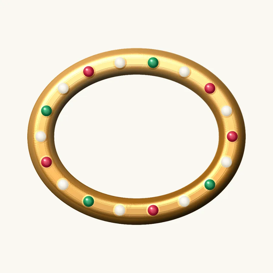 Fine Kundan Kada