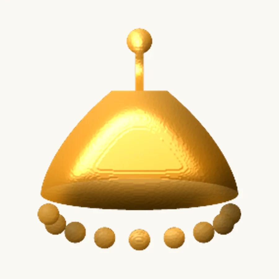 Lotus Jhumka