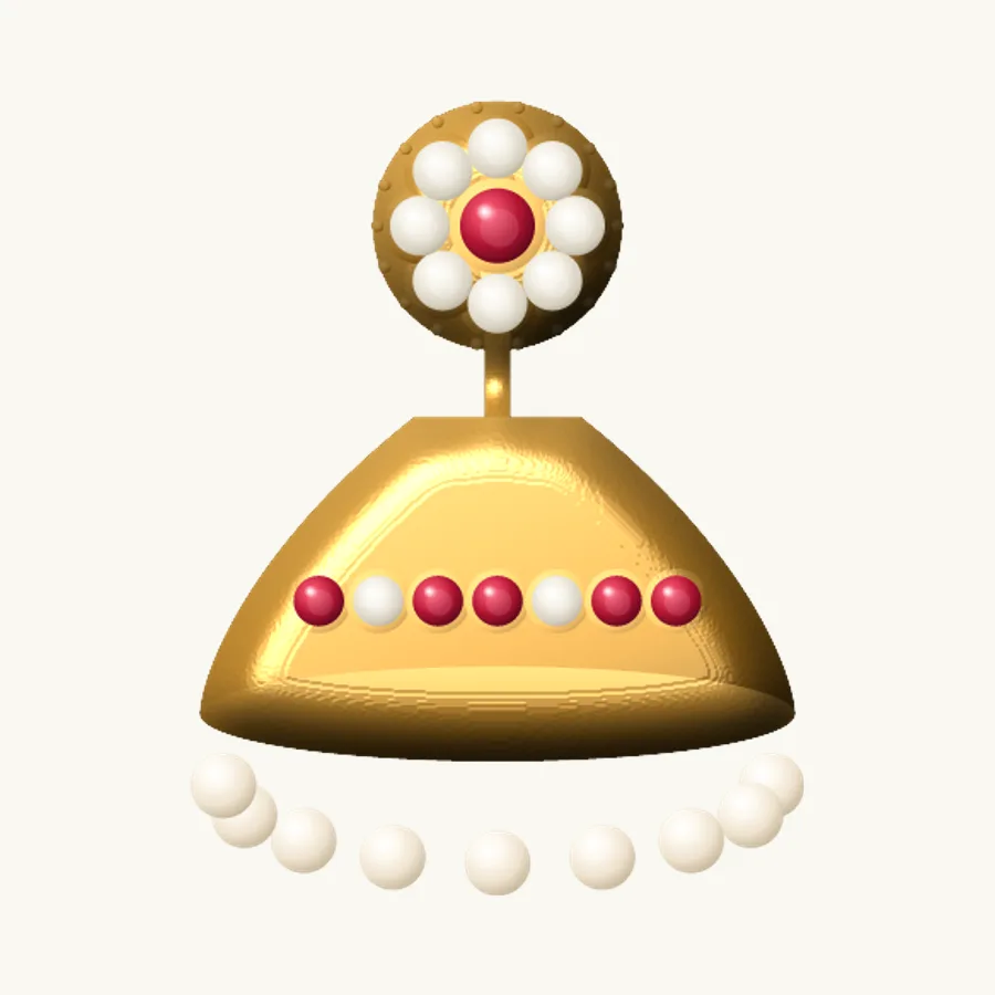 Bridal Jhumka