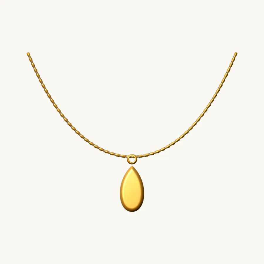 Woven Long Necklace