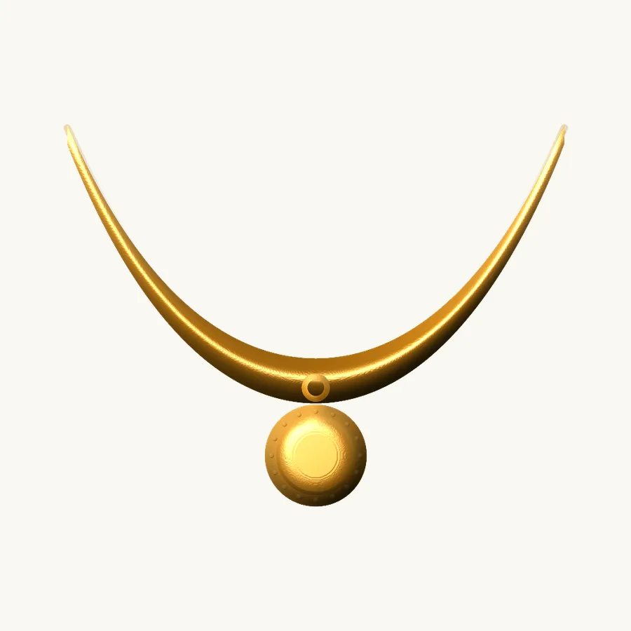 Antique Long Necklace