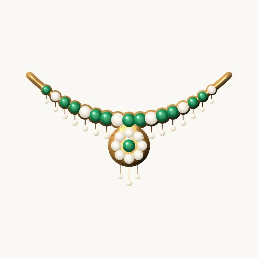 Polki Collar Necklace