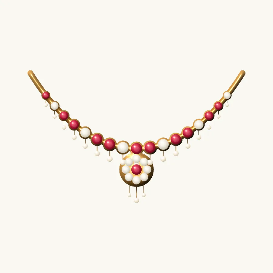 Jadau Collar Necklace