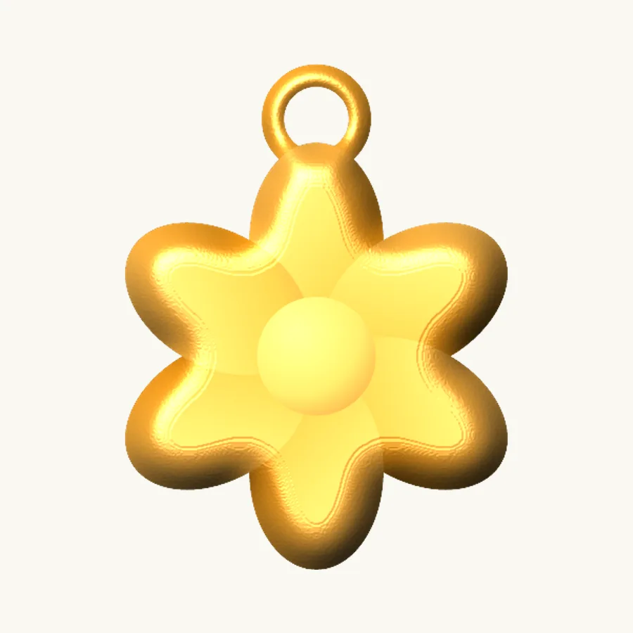 Sunburst Charm