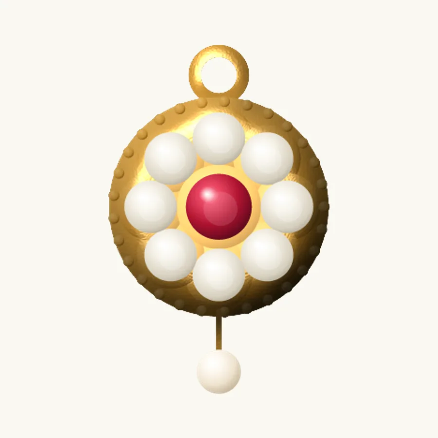 Kundan Pendant
