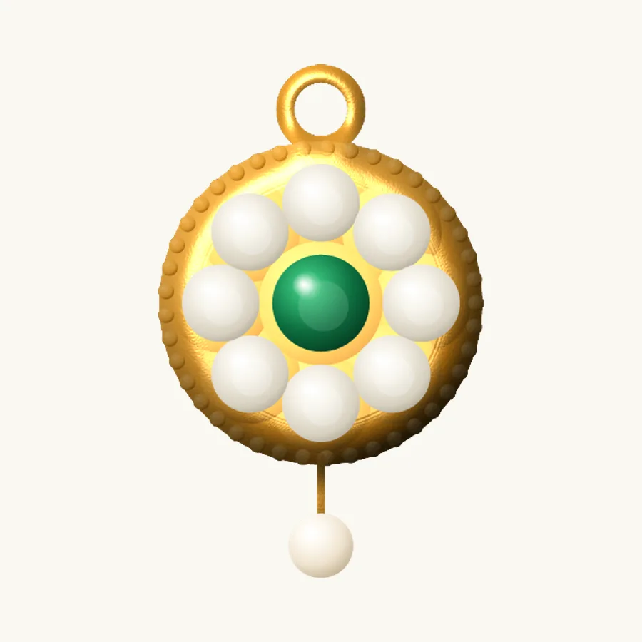 Polki Charm