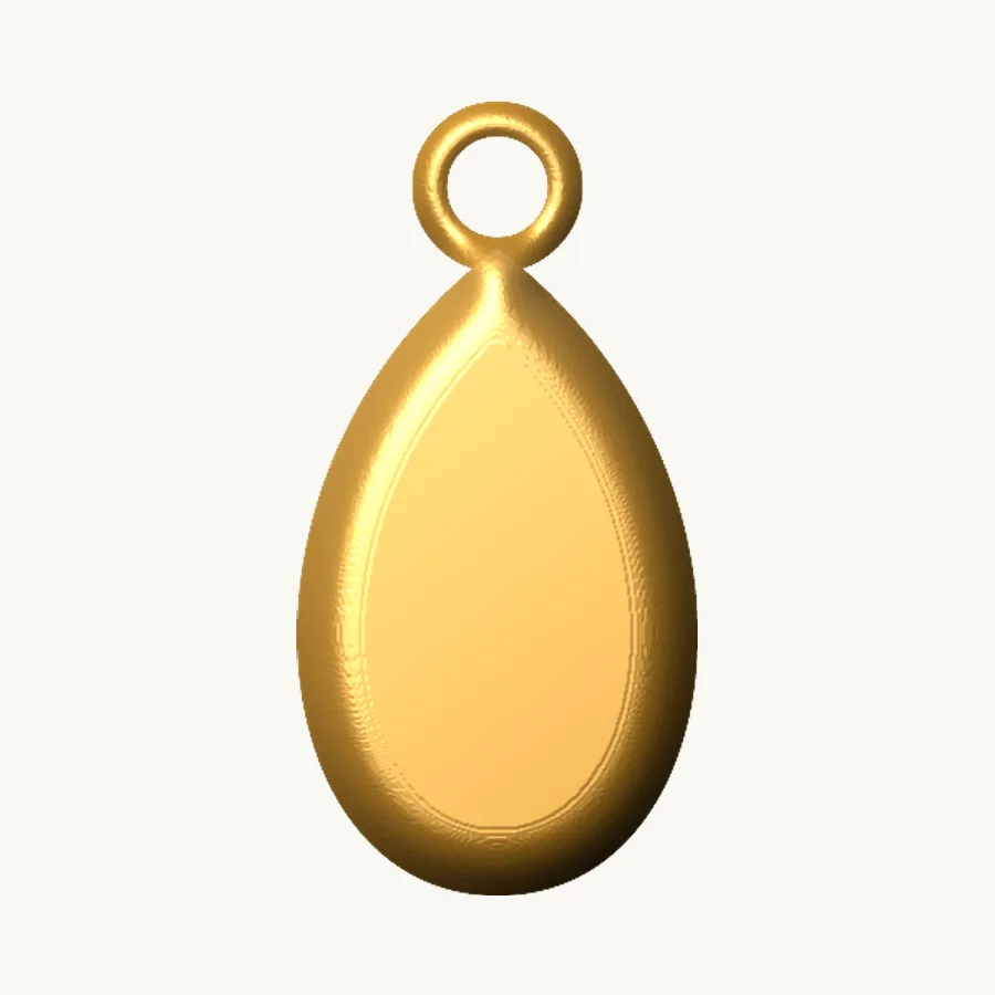 Teardrop Charm