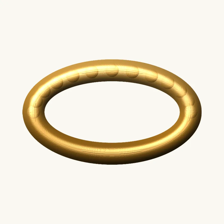 Milgrain Stacking Ring