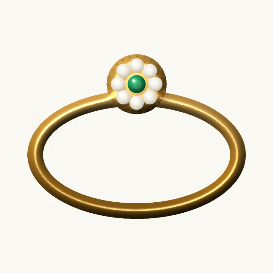 Heritage Jadau Cocktail Ring