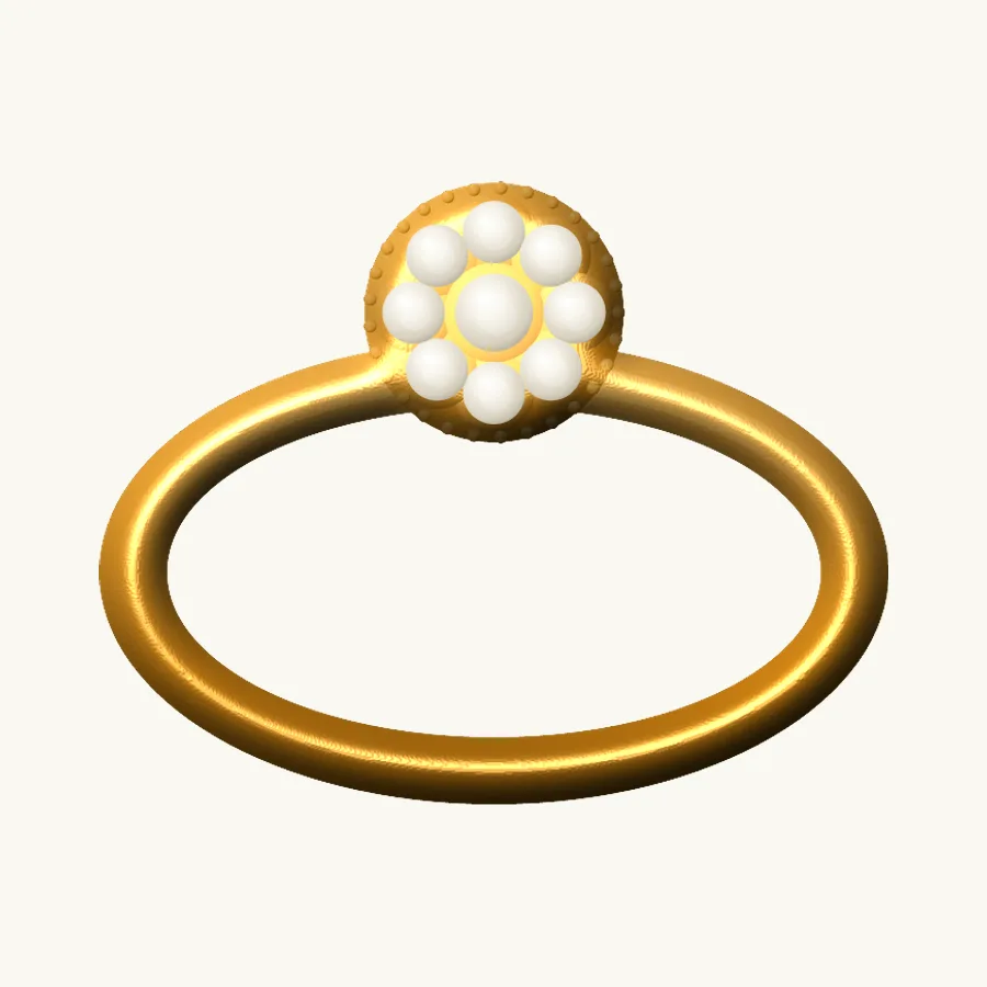Fine Polki Cocktail Ring
